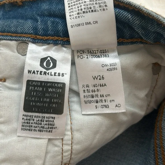 LEVI’S High Rise 501 Denim Shorts - Picture 4 of 5